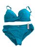 Soma Teal Two Piece Swimsuit Size M - photo 1