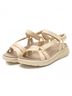 XTI Brown Women's Flat Sandals Size 5 - photo 4