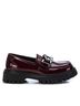 XTI Red Women's Moccasins Size 5 1/2 - photo 1
