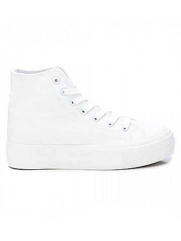 XTI Women's Canvas High-Top Sneakers (view 1)