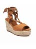 XTI Brown Women's Wedge Sandals Size 6 - photo 2