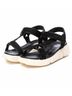 XTI Black Women's Flat Sandals Size 9 1/2 - photo 4