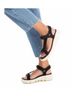 XTI Black Women's Flat Sandals Size 9 1/2 - photo 5