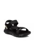 XTI Black Women's Suede Sandals Size 6 - photo 2