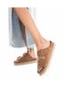 XTI Brown Women's Flat Sandals Size 5 1/2 - photo 5