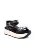 XTI Black Women's Platform Sandals Size 6 - photo 2