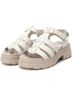 XTI White Women's Chunky Sandals Size 5 1/2 - photo 4