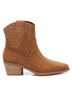XTI Brown Women's Ankle Booties Size 6 - photo 1