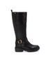 XTI Black Women's Biker Tall Boots Size 5 1/2 - photo 1