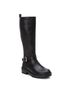 XTI Black Women's Biker Tall Boots Size 5 1/2 - photo 2