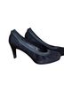 Stuart Weitzman 100% Suede Black Heels Size 9 1/2 - photo 1