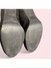 Stuart Weitzman 100% Suede Black Heels Size 9 1/2 - photo 6