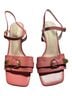 Coccinelle 100% Leather Solid Pink Heels Size EU 37 - photo 1