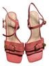 Coccinelle 100% Leather Solid Pink Heels Size EU 37 - photo 6