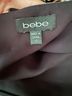 Bebe 100% Silk Black Cocktail Dress Size XS - photo 3