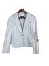 Black Rivet 100% Cotton 100% Cotton White Blazer Size XL - photo 1