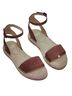 Eileen Fisher 100% Leather Brown Sandals Size 8 - photo 1
