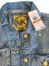 Michael Kors 100% Cotton Blue Denim Jacket Size S - photo 2