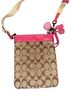 Coach Solid Pink Tan Crossbody Bag One size - photo 2