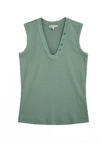 Anatomie Women's Madelyn Tank Top in Sage (view 1)