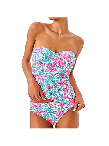 Lilly Pulitzer Lagoon Sarong Hipster Bottom in Multi (view 2)