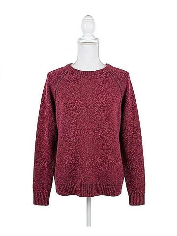 Zenana Chenille Raglan Sweater in Cabernet (view 1)