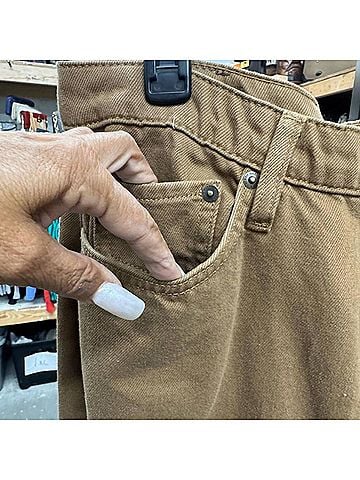 Ralph Lauren Pencil Skirt in Tan (view 2)