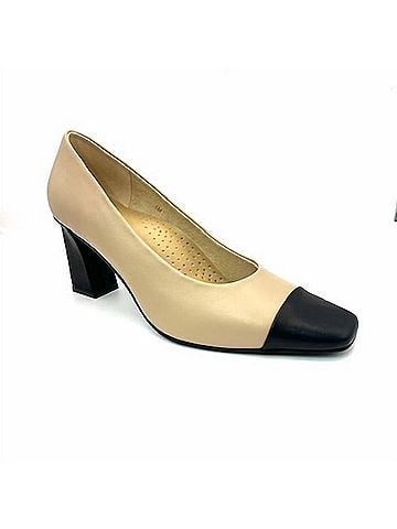 VANELi Women's Fadela Block Heel Pumps in Pudding (view 1)