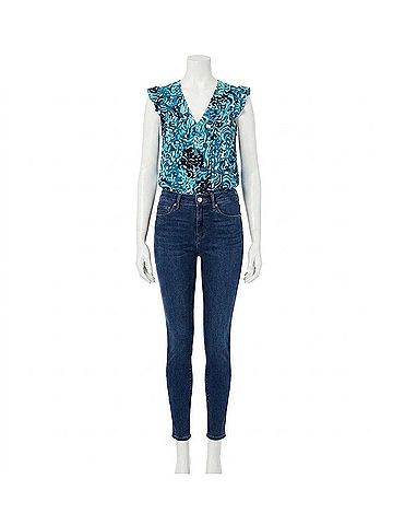 Lilly Pulitzer Eagan High Rise Super Skinny Jean in Bennet Wash (view 1)