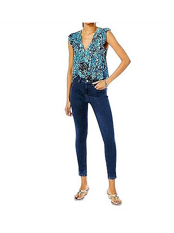 Lilly Pulitzer Eagan High Rise Super Skinny Jean in Bennet Wash (view 2)