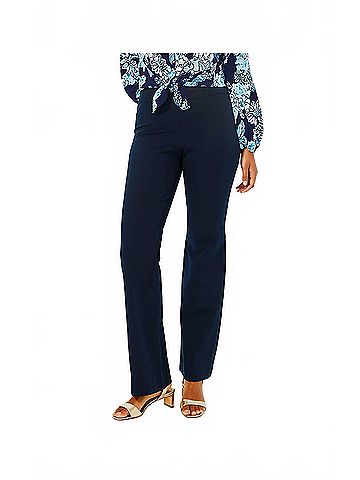 Lilly Pulitzer Merrin Bi-Stretch Bootcut Jeans in Navy (view 2)