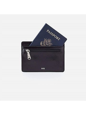 Hobo The Original Euro Slide Card Case in Black (view 2)