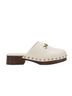 Larroudé 100% Leather Ivory Mule/Clog Size 9 1/2 - photo 9