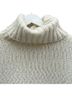 J.Crew Solid White Turtleneck Sweater Size M - photo 5