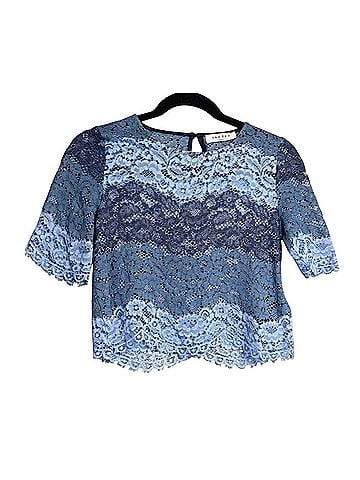 Sandro Short Sleeve Blouse (view 1)