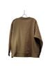 Reformation 100% Cotton 2% Spandex Solid Brown Tan Sweatshirt Size L - photo 2