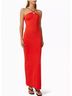 Simon Miller Orange Red Cocktail Dress Size S - photo 3