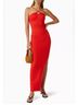 Simon Miller Orange Red Cocktail Dress Size S - photo 4