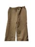 Reformation 100% Cotton Solid Tan Sweatpants Size L - photo 2