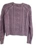 Faherty 100% Cotton Purple Pullover Sweater Size S - photo 2