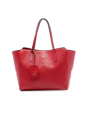 Gucci Medium Leather Swing Tote (view 1)
