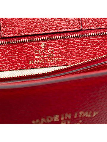 Gucci Medium Leather Swing Tote (view 2)
