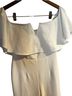 Leith Solid White Jumpsuit Size XS - photo 4