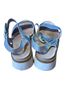 Naot 100% Leather Silver Sandals Size 11 - photo 2