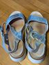 Naot 100% Leather Silver Sandals Size 11 - photo 7