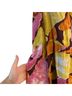 Banjanan 100% Cotton Floral Tan Pink Orange Yellow Casual Dress Size M - photo 5