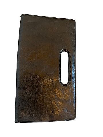Express Express Leather Clutch (view 1)