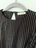 Ulla Johnson Stripes Black Gold Romper Size 0 - photo 3
