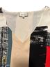 Babaton Print Multi Color Sleeveless Blouse Size XS - photo 3
