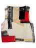 Babaton Print Multi Color Sleeveless Blouse Size XS - photo 2